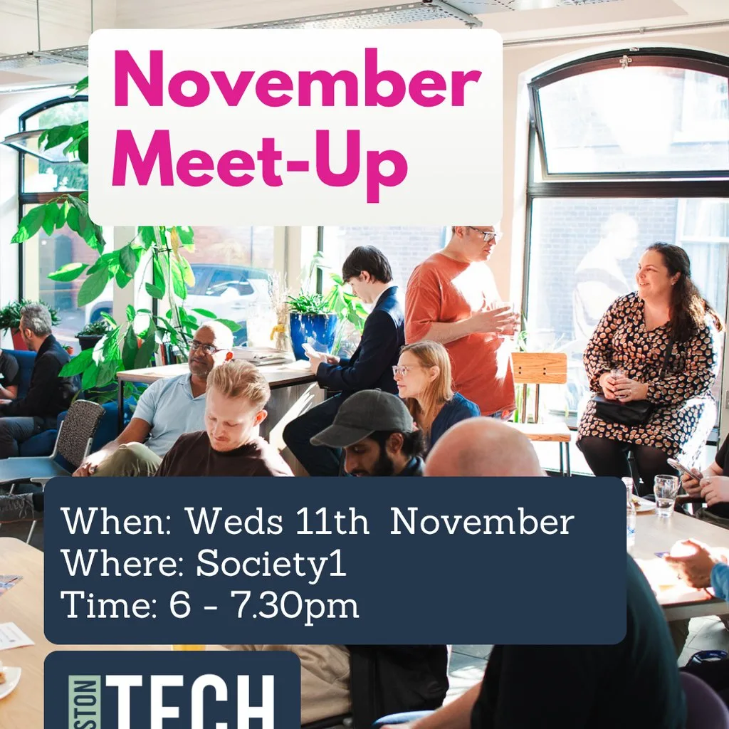 Preston Tech Connection: November meet-up at Society1