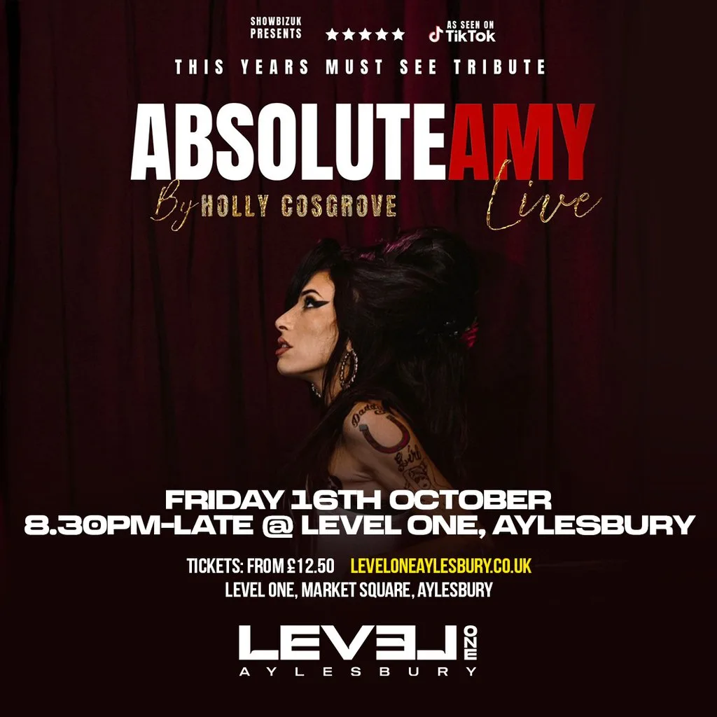 Absolute Amy: Live in Aylesbury at Level One Aylesbury