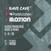 RaveCave+Podskitchen+Motion MK2 at Mr Shaws House