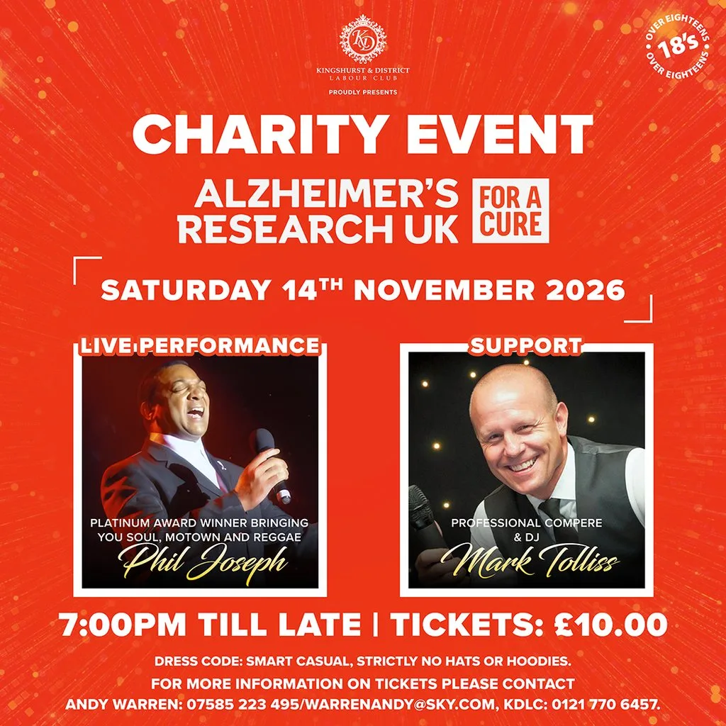 Charity Event in aid of Alzheimer's Research Uk