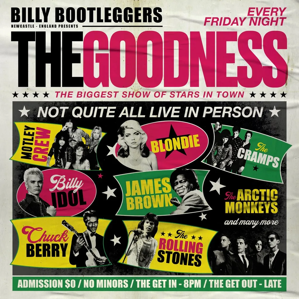 The Goodness - Friday Nights @ Billy's at Billy Bootleggers Bar