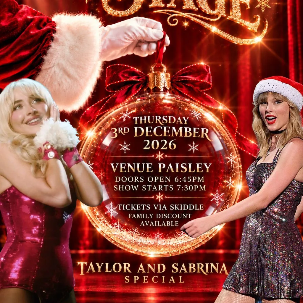 Sleigh The Stage: Taylor and Sabrina Special at Venue Paisley