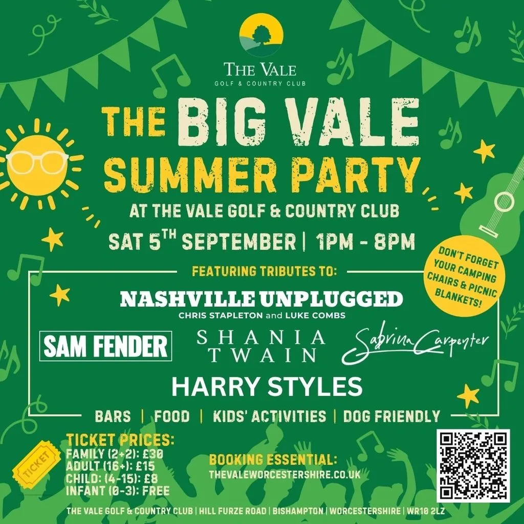 The Big Summer Party at The Vale Golf And Country Club
