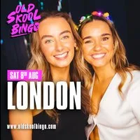 Old Skool Bingo Saturday 8th August London at Duo Clapham
