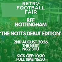 Retro Football Fair Nottingham at Nottingham's The Nest (Notts County FC)