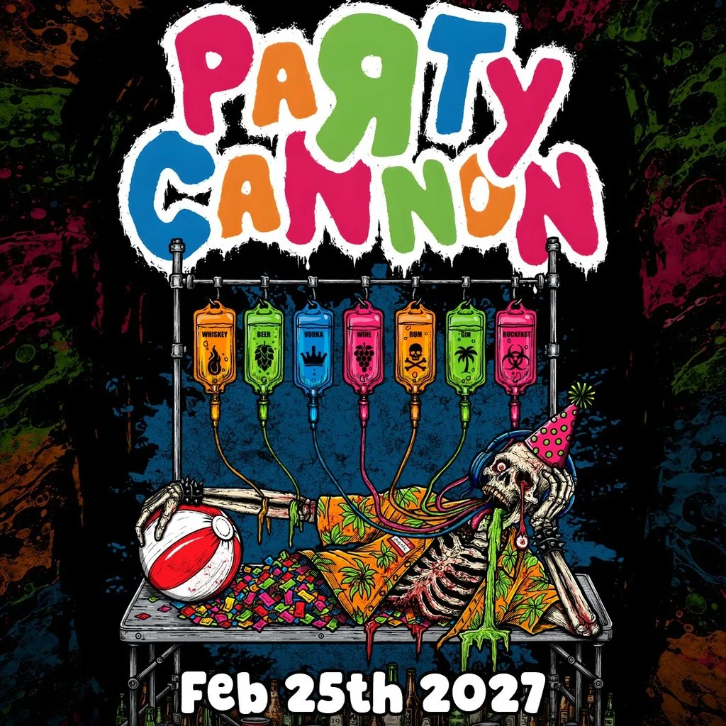 Party Cannon at Holy Diver
