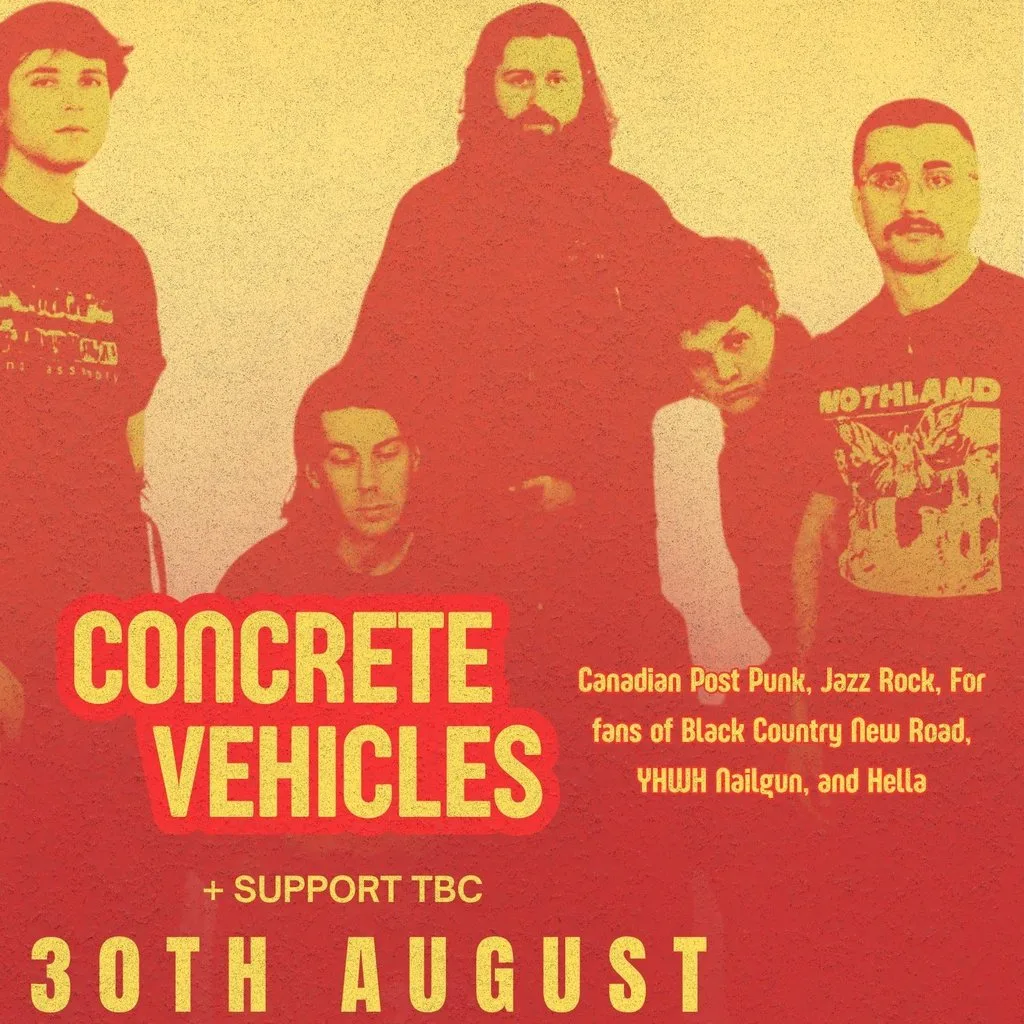 Concrete Vehicles at Billy Bootleggers Nottingham