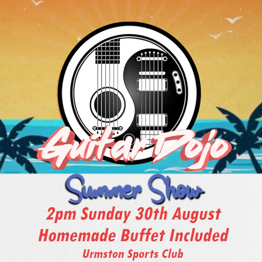 Guitar Dojo Big Summer Show at Urmston Sports Club