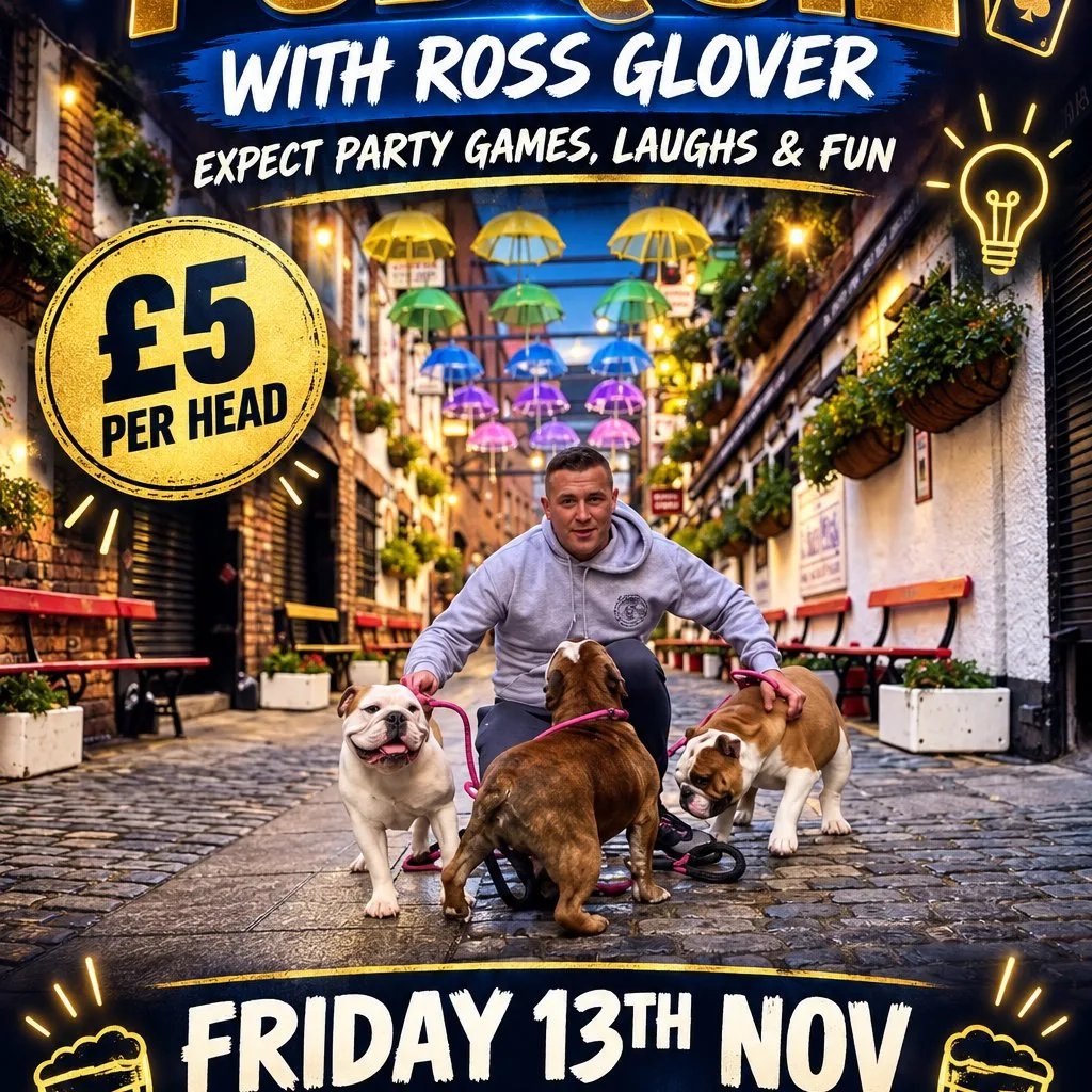 Fluid pub quiz with ross glover at Fluid