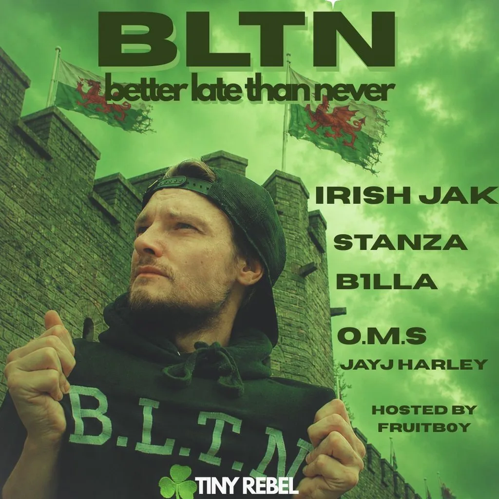 BLTN Irish Jak Headline at Tiny Rebel