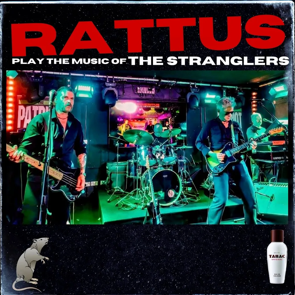 Rattus play the music of The Stranglers live. at Sidney And Matilda