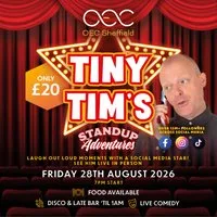 Tiny Tim’s Stand Up Adventures at The OEC