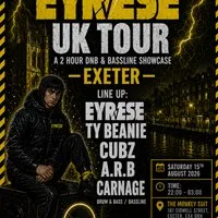 EYRESE UK TOUR 2026: Exeter The Monkey Suit at The Monkey Suit