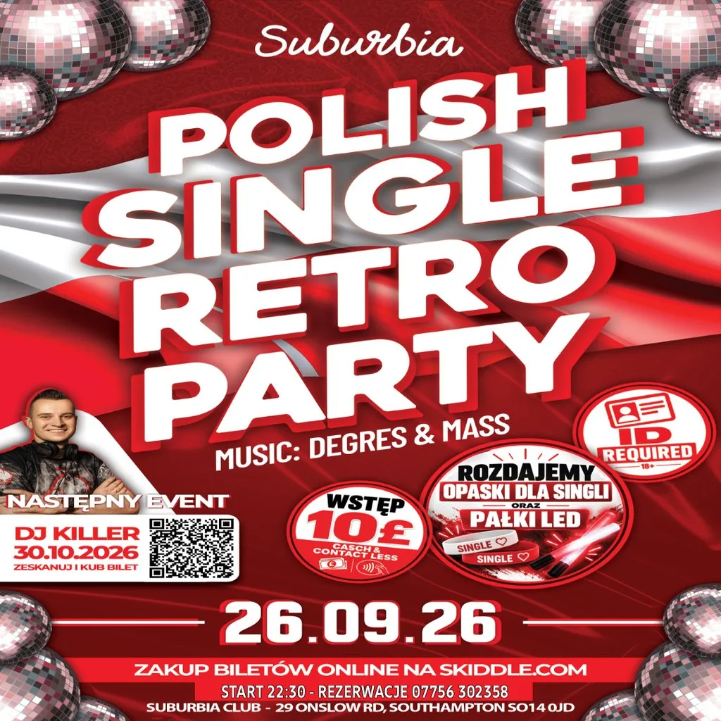 Poland Party Presents: Retro Singles Party