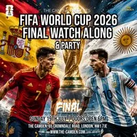 FIFA World Cup 2026 Final: Spain vs Argentina Watch Along Party