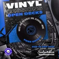 Vinyl Sessions at Suburbia Southampton