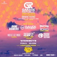 Garage Republic Outdoor Festival 2026 | Binks Yard Nottingham at Binks Yard