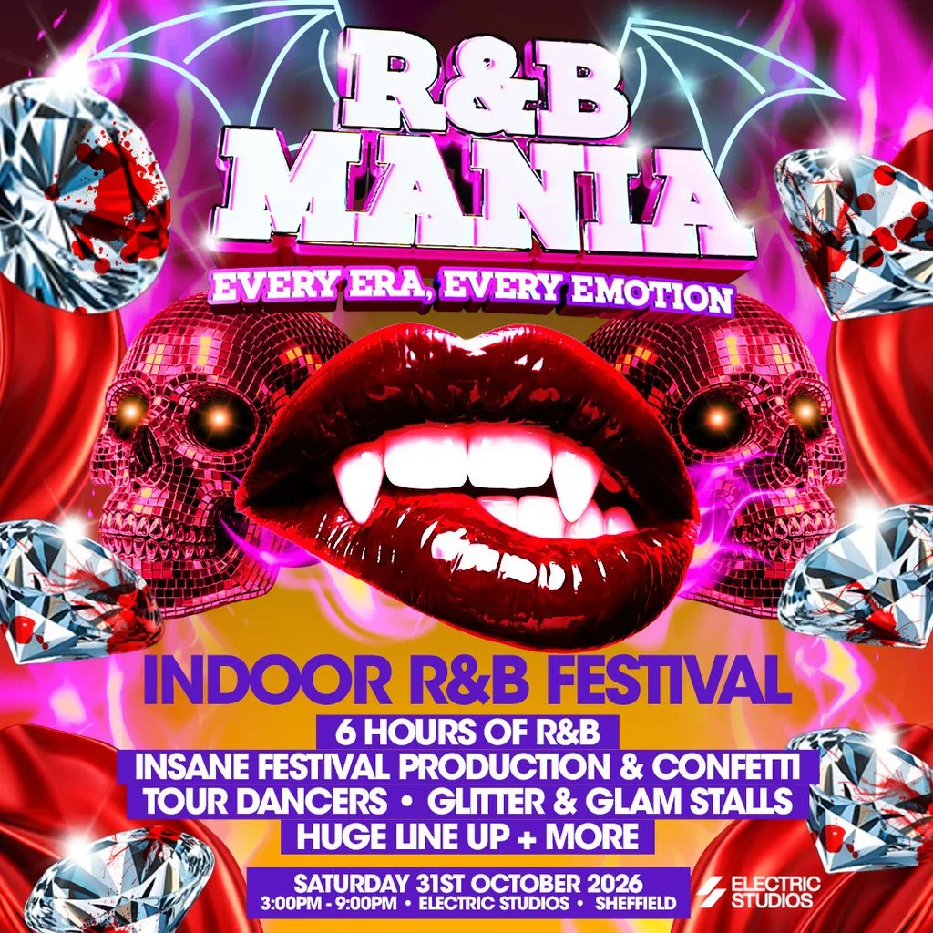 RNB MANIA | Sheffield's Ultimate Halloween R&B Day Party at Electric Studios