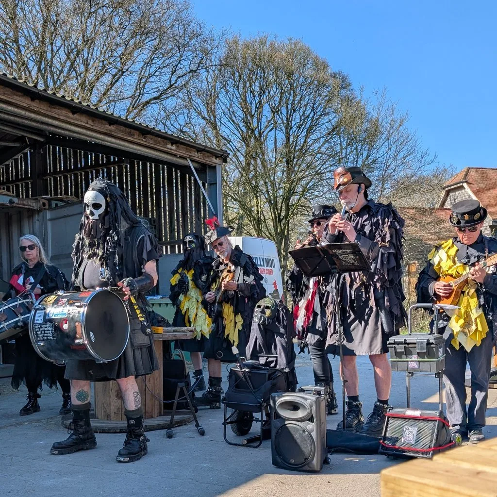 Morris Dancing with Mythago at Trenchmore Farm