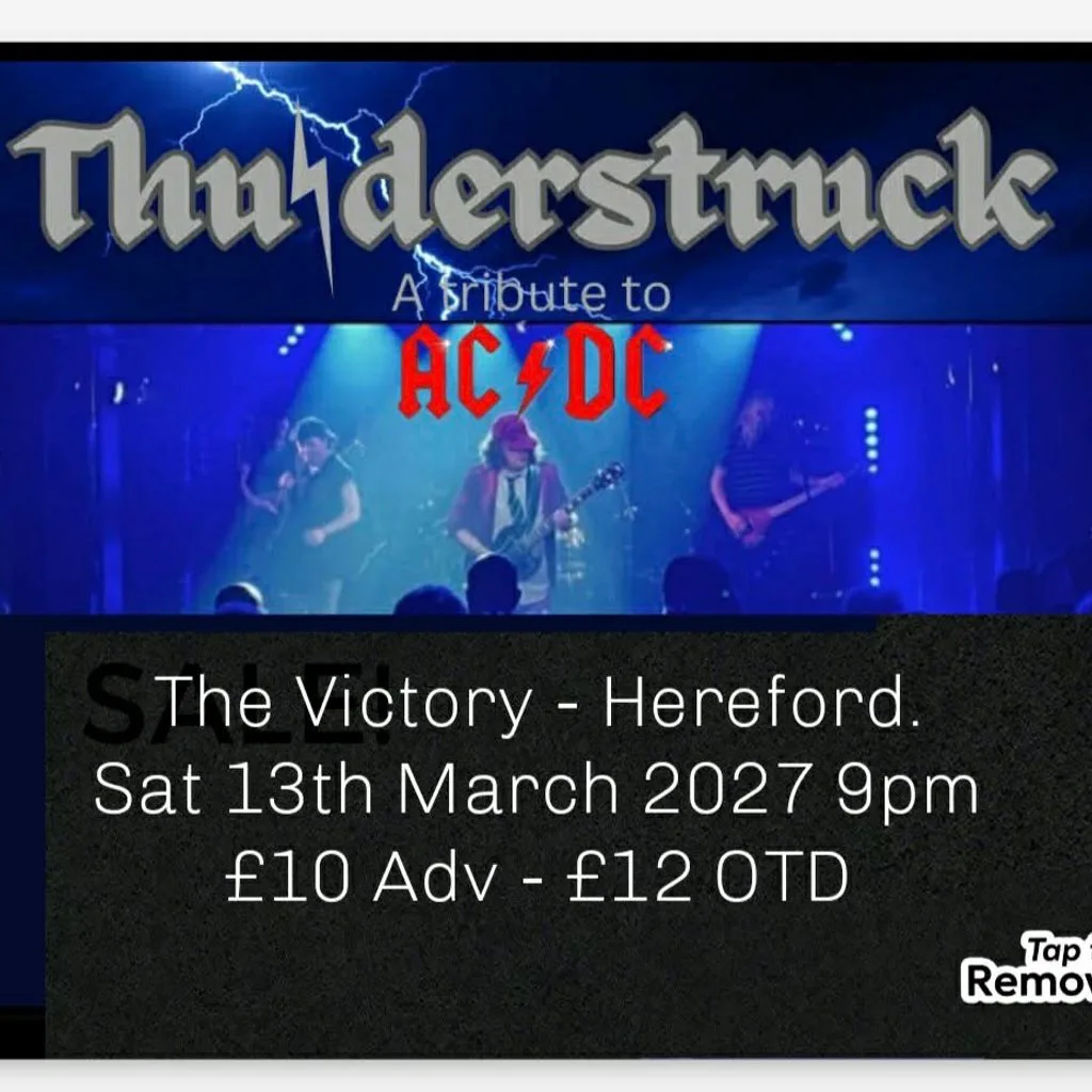 Thunderstruck at The Victory, Hereford