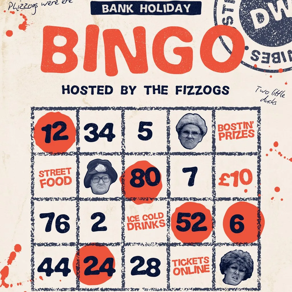 Bank Holiday Bingo with The Fizzogs at Dockworks Waterfront