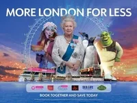 London Eye + Sea Life London + Shrek's Adventure - 3 Way Multi Attraction Passes at Riverside Building County Hall Westminster Bridge Road