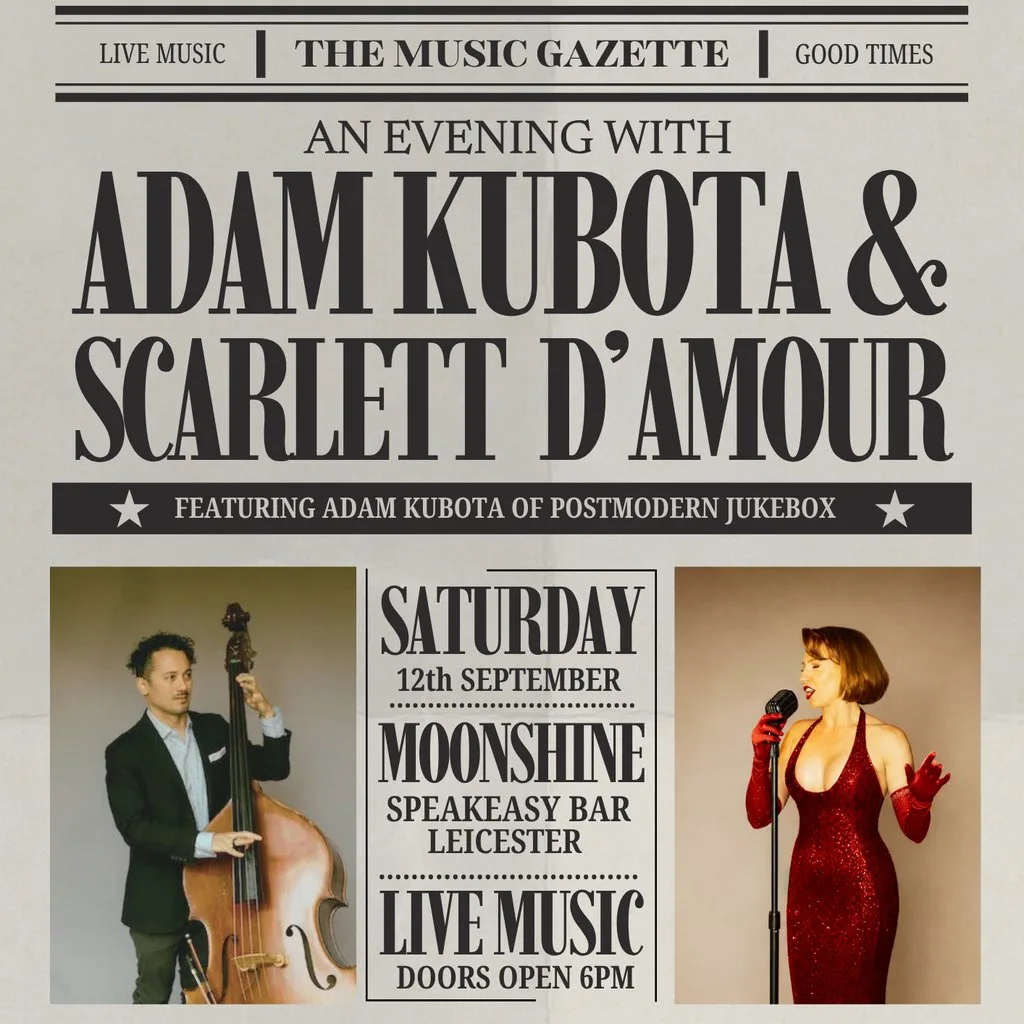 An Evening with Adam Kubota & Scarlett D'amour! at Moonshine Leicester (Merchants Yard)