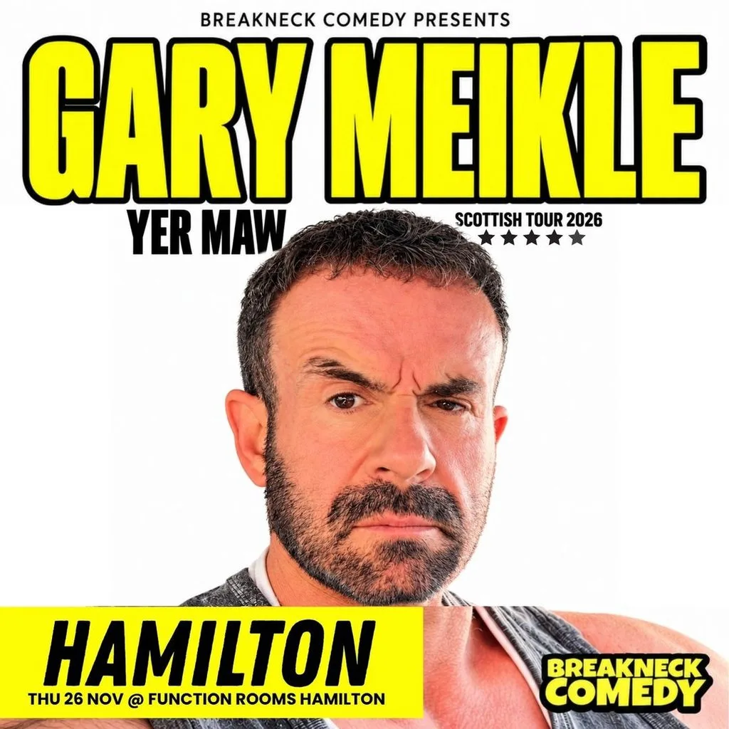 Gary Meikle at The Function Rooms Hamilton
