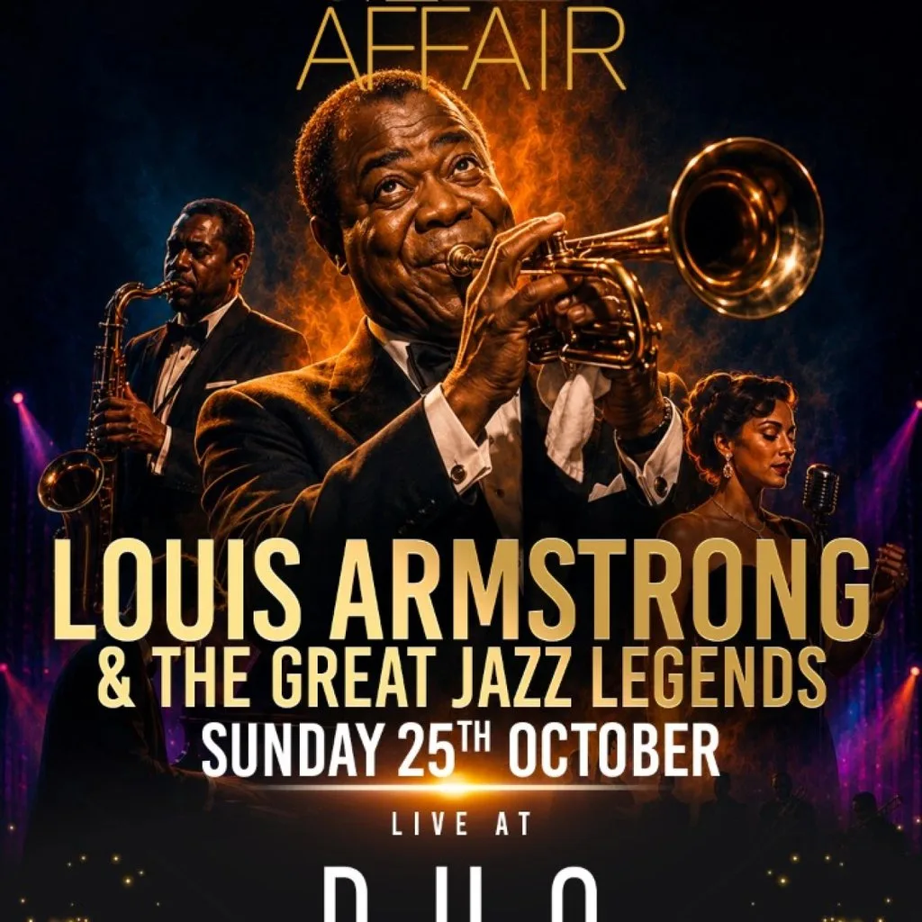 Jazz Affair Live Jazz Swing & Timeless Classics Sunday 25th Oct