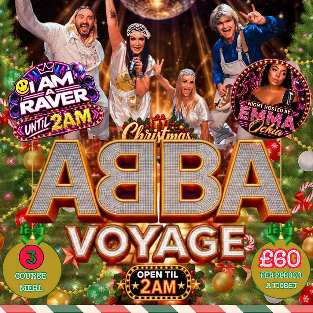 Christmas in the Glasgow Irish Centre Presents ABBA Voyage Night at Graces Glasgow