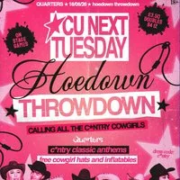 CU Next Tuesday | Theme: TBA | 18/08/2026 at Quarters
