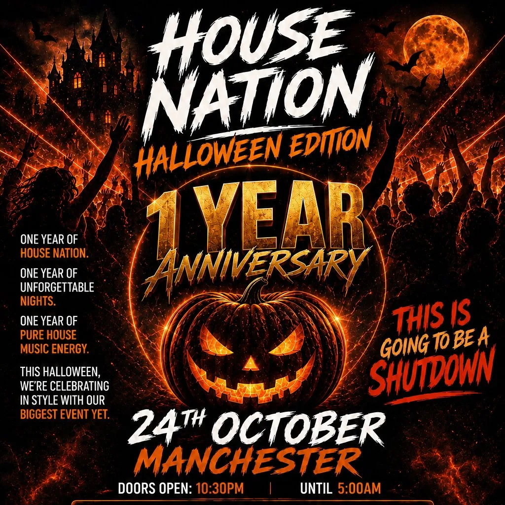 House nation Halloween edition/ 1 year anniversary at Bee Noir