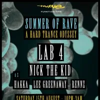 Summer of Rave | LAB 4, NICK THE KID + more | 15.08.26 | Exeter at Move Exeter