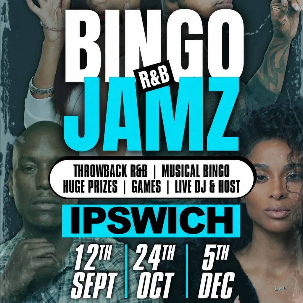Bingo Jamz Ipswich | 24th Oct 2026 at The Moloko