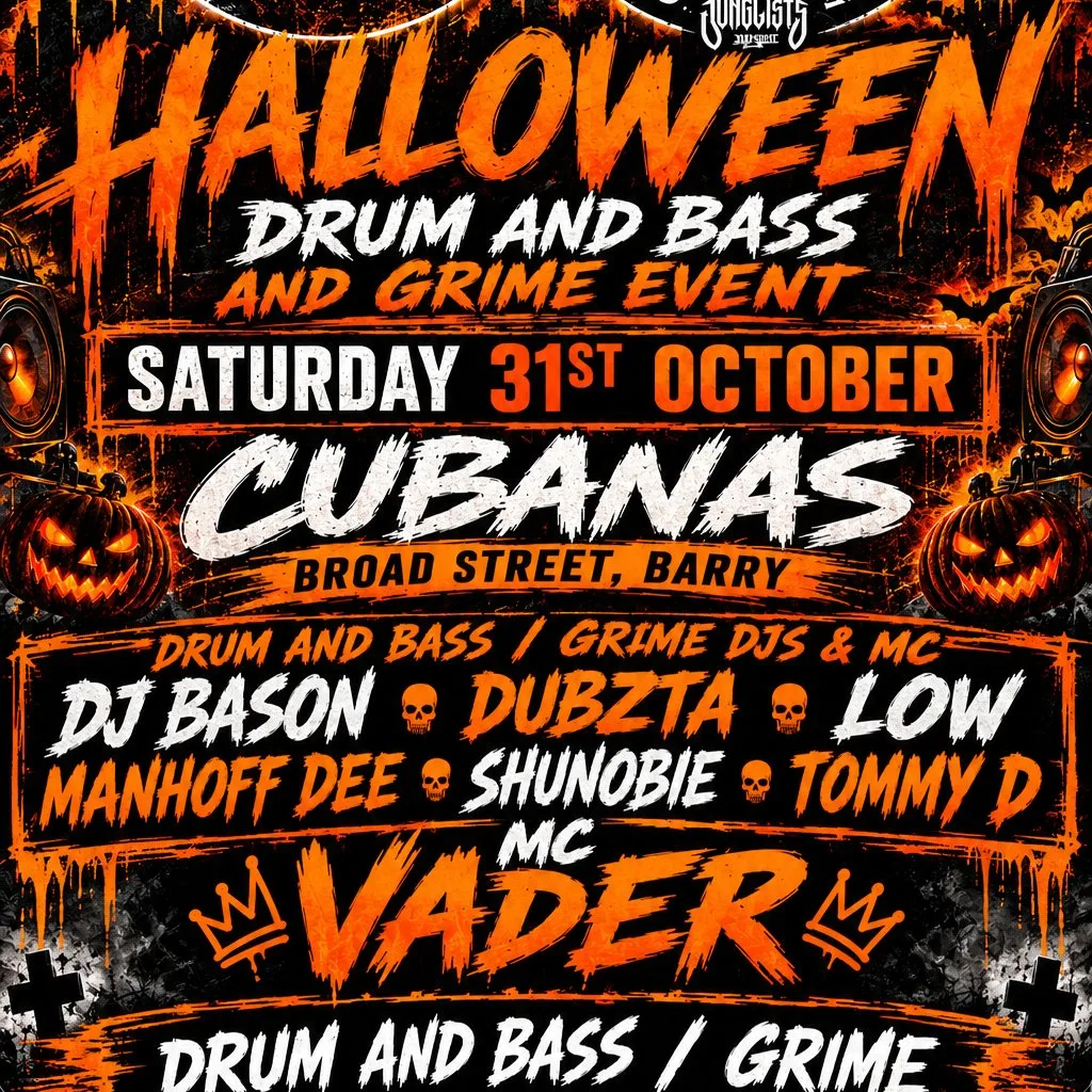 CIRCLE 8 Halloween bash! at Cubanas