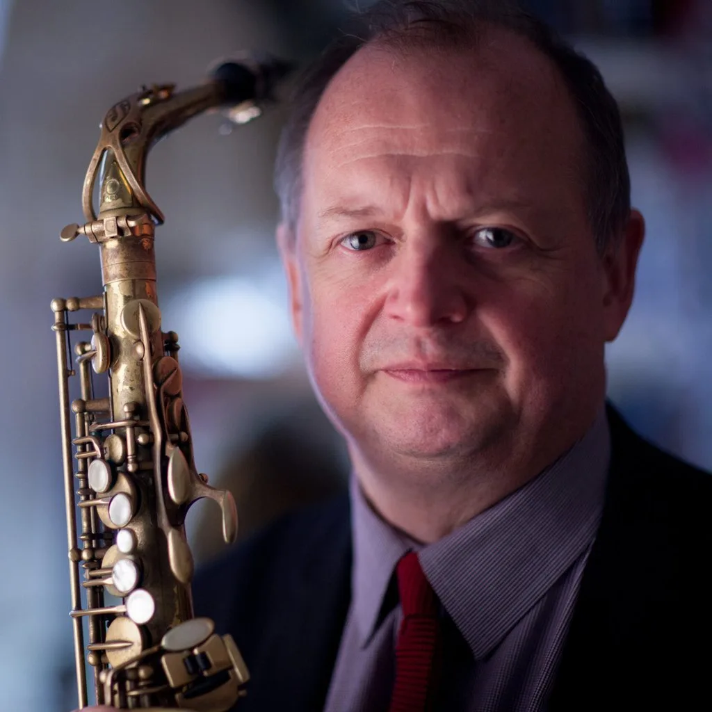 Alan Barnes, Sax, with Terry Hutchins Qrt at Pangbourne Working Mens Club