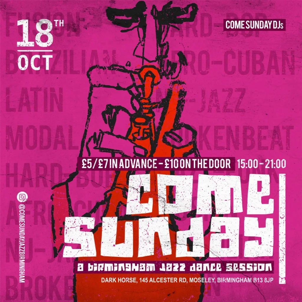 Come Sunday at The Dark Horse Moseley