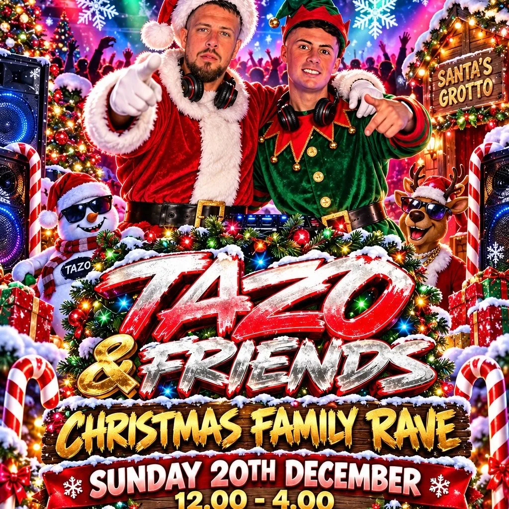 Tazo and Friends Christmas Special at Elysium Nightclub Sunderland