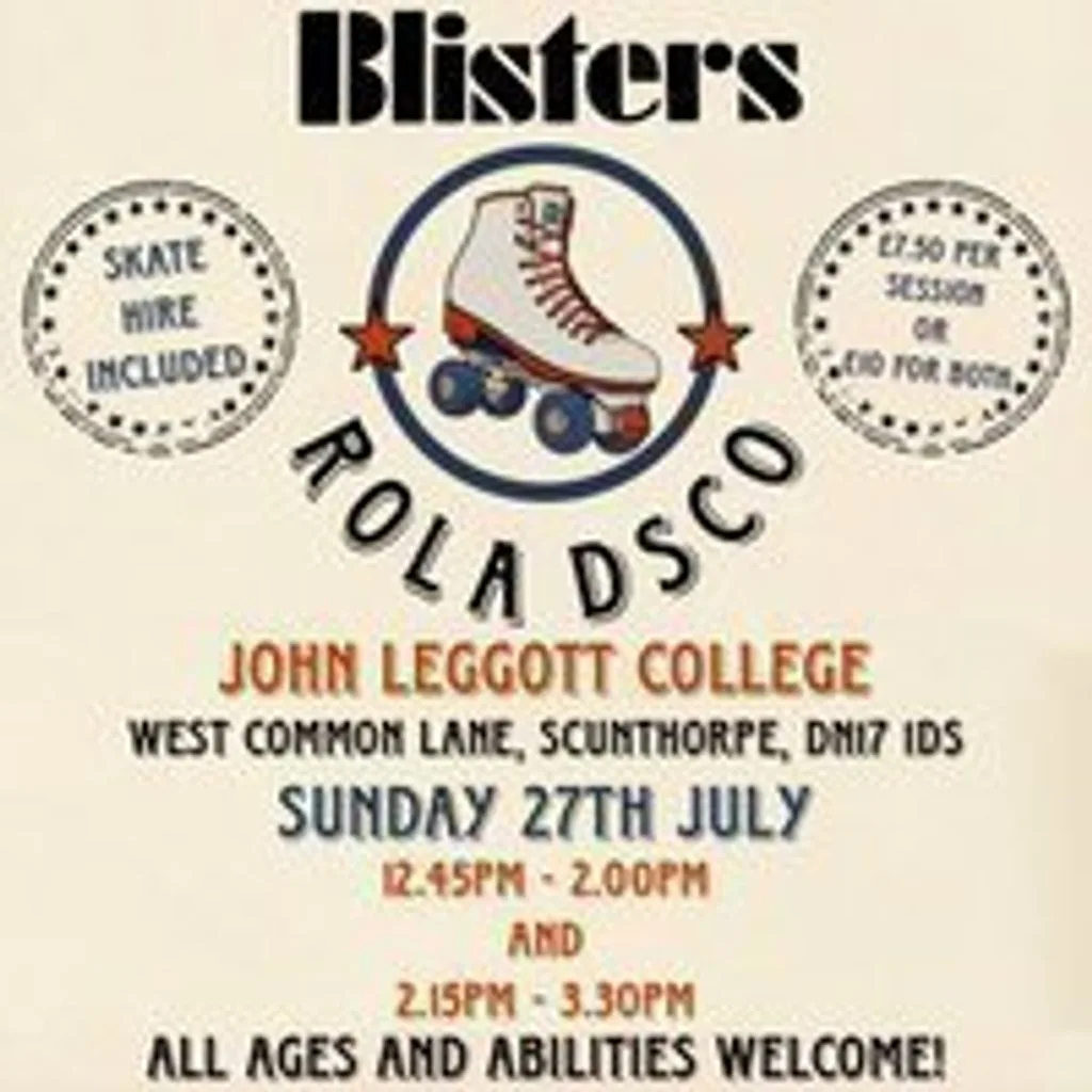 Blisters Rola Dsco Event at John Leggott College Sports Hall at John Leggott Sports Hall (West Common Sports Group)