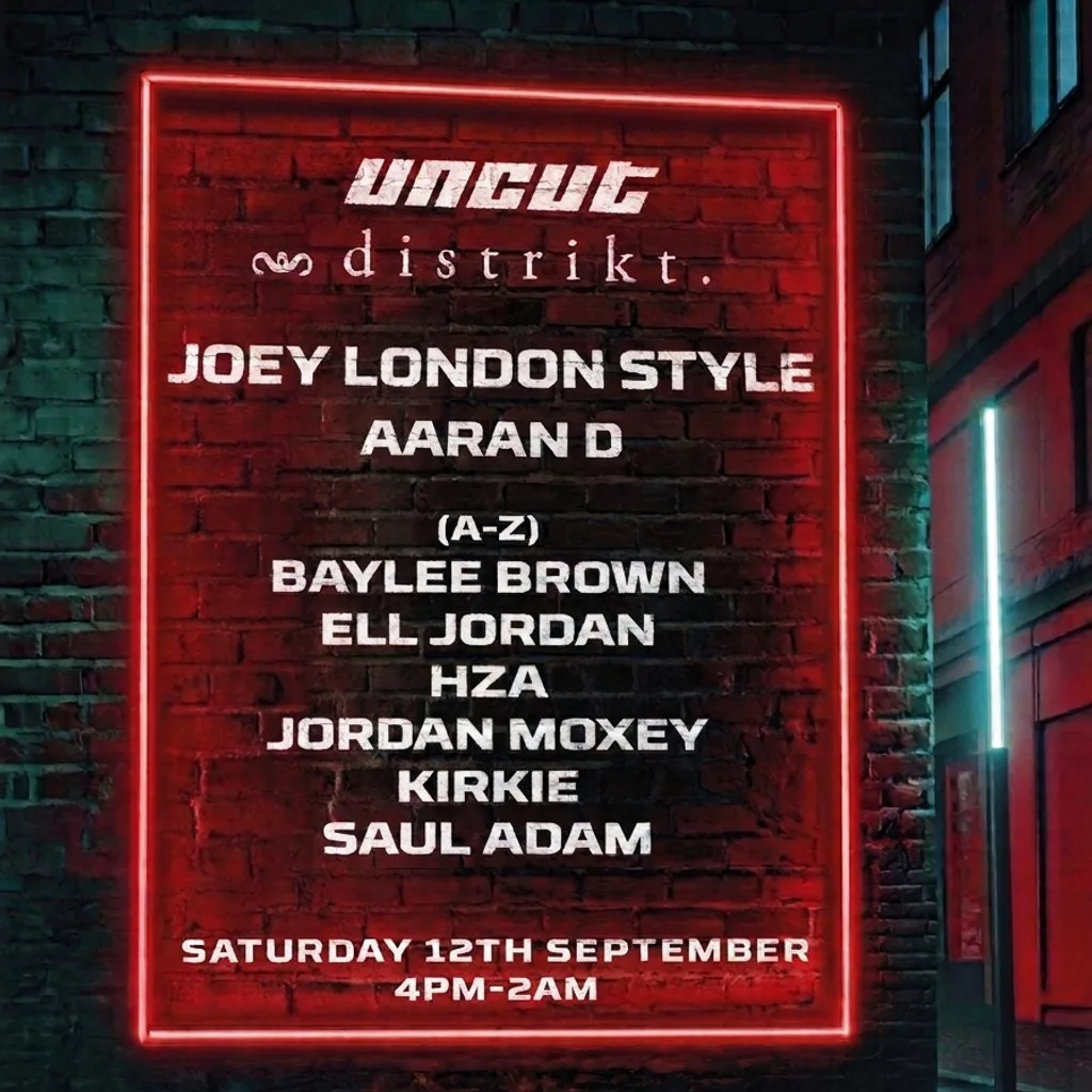 Uncut presents: Joey London Style at Distrikt Bar Leeds
