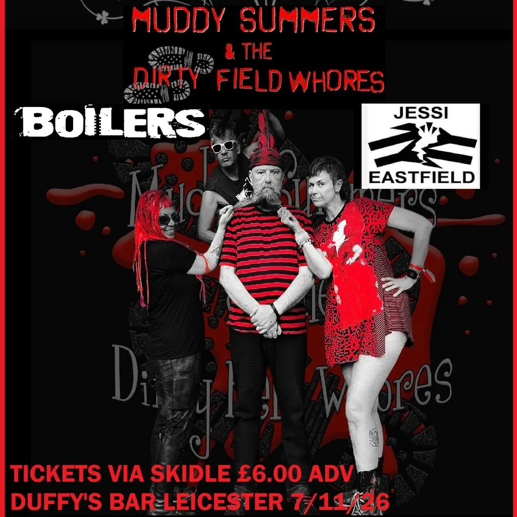 Muddy Summers & the Dirty Field Ws - Boilers - Jessi Eastfield at Duffys Bar, Leicester
