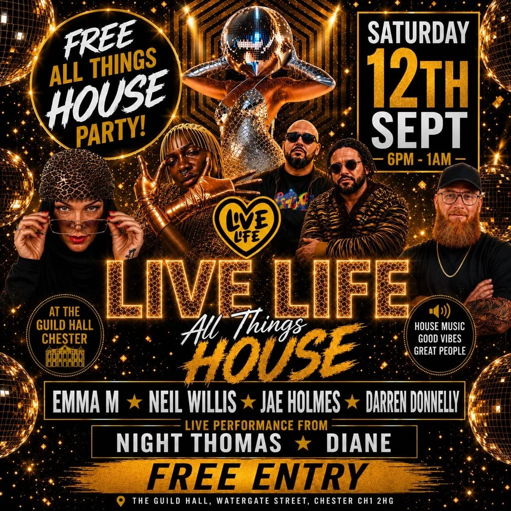 Live Life All Things House at The Guild Hall