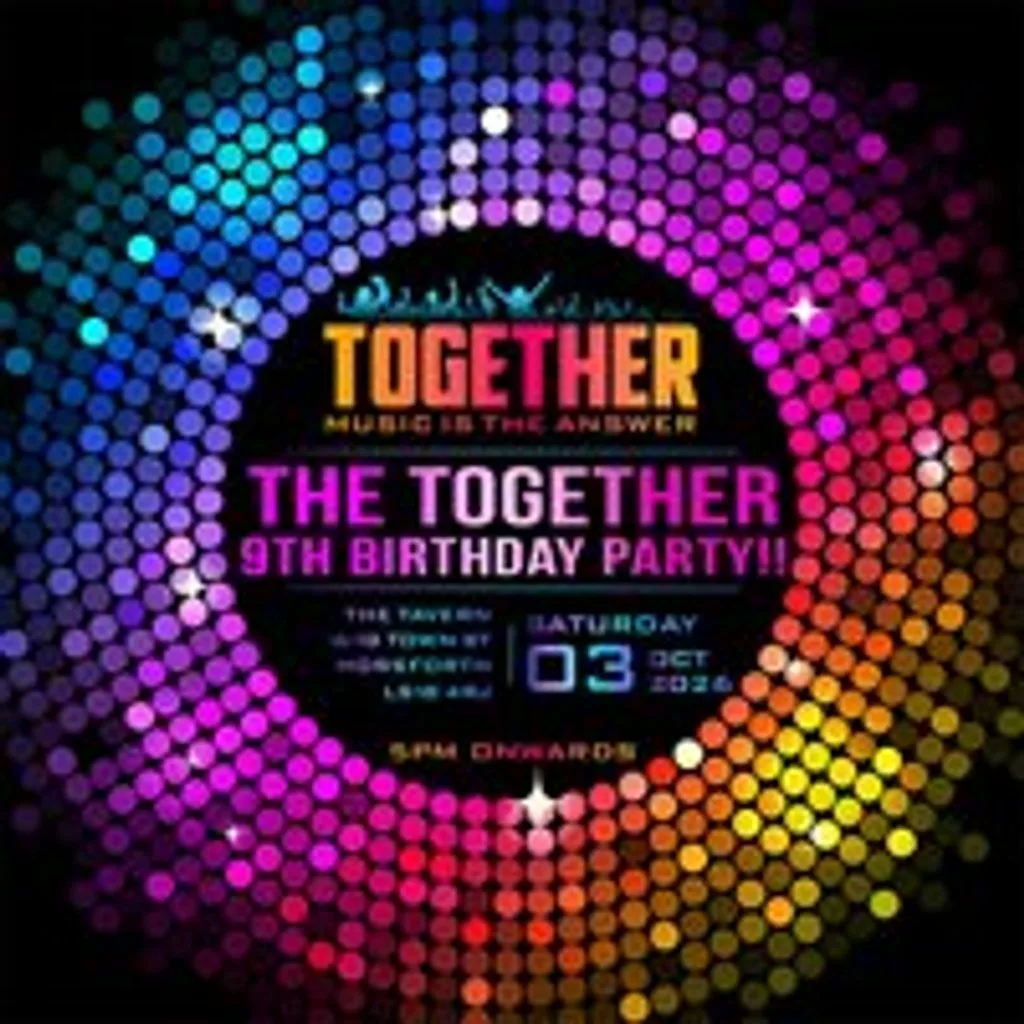 The Together-Music Is The Answer 9th Birthday Party!!