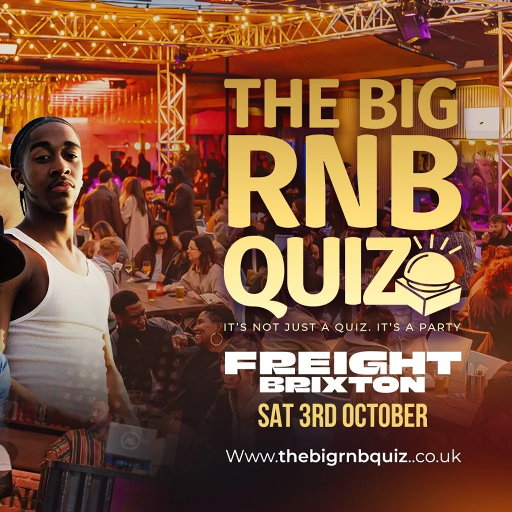 The Big RnB Quiz @ Freight Island Brixton at Freight Brixton