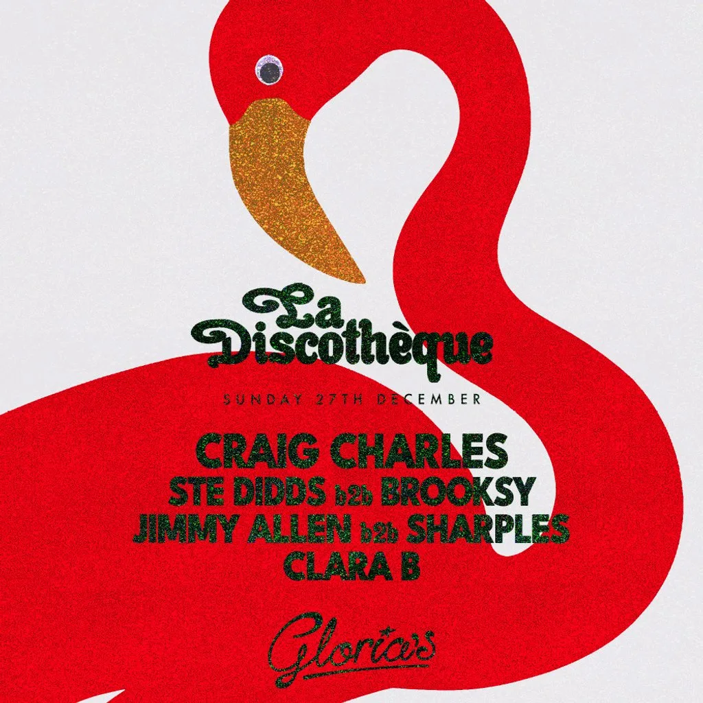 Craig Charles - La Discotheque x Gloria's at Gloria's Liverpool