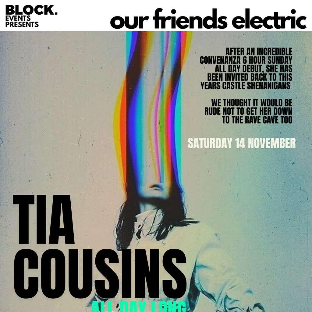 Our friends electric with Tia Cousins at The WaterBear Venue