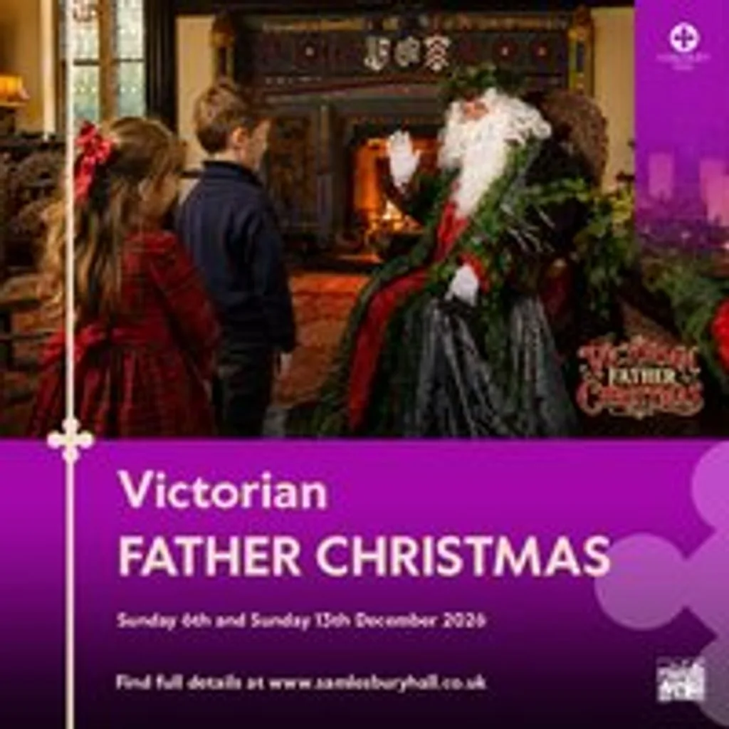 Victorian Father Christmas at Samlesbury Hall