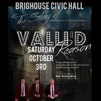 Vallid Reason. Frankie Valli Night at Brighouse Civic Hall LIVE