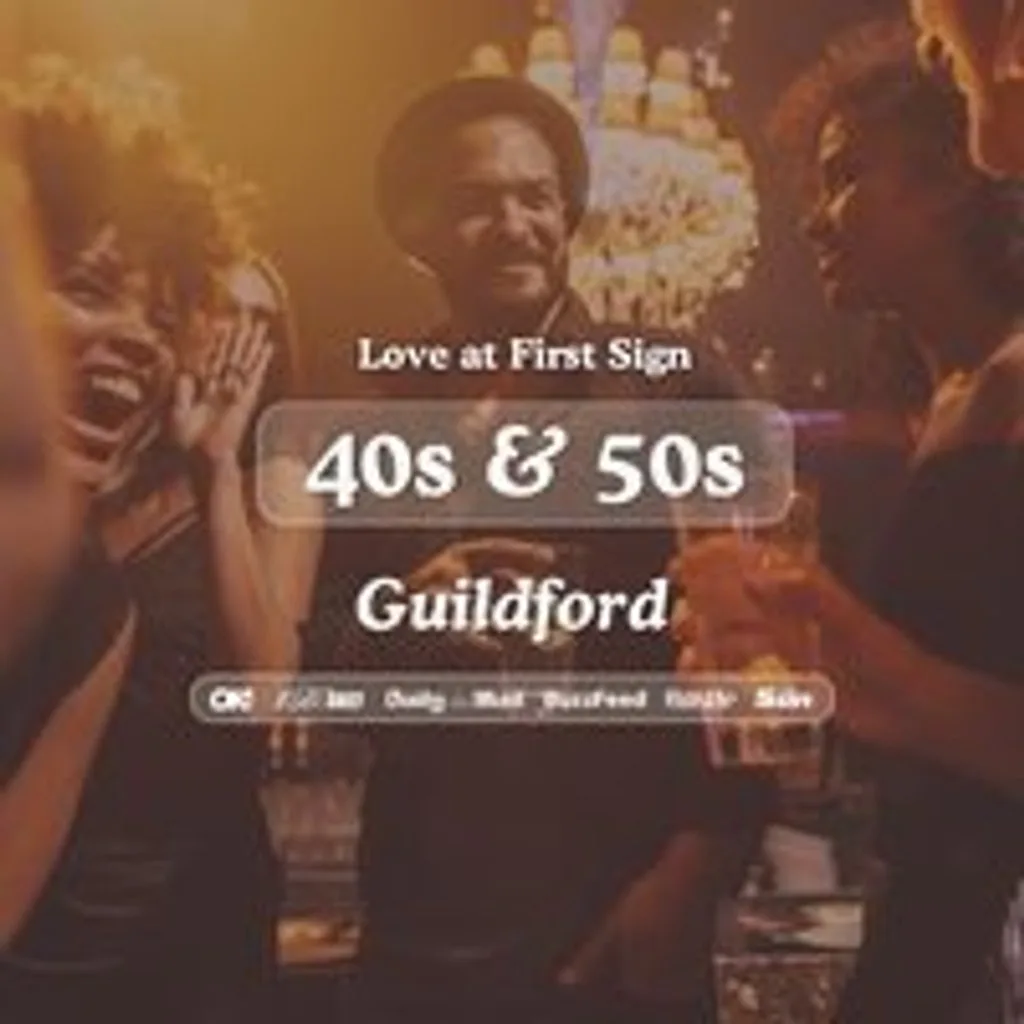 40s&50s Singles Night @ All Bar One Guildford|Love at First Sign at All Bar One Guildford
