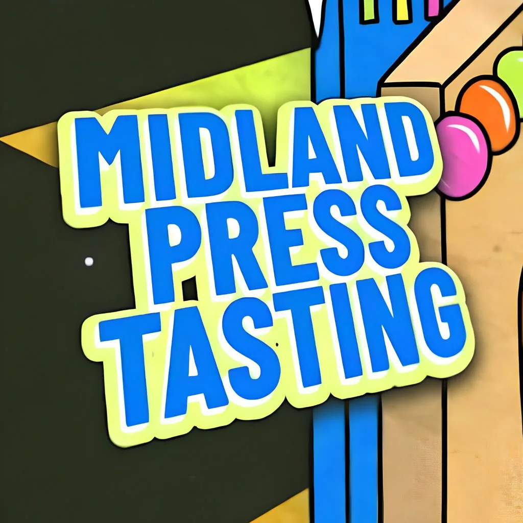 Midland Press wine tasting at Saint Paul's Market at Saint Pauls Market